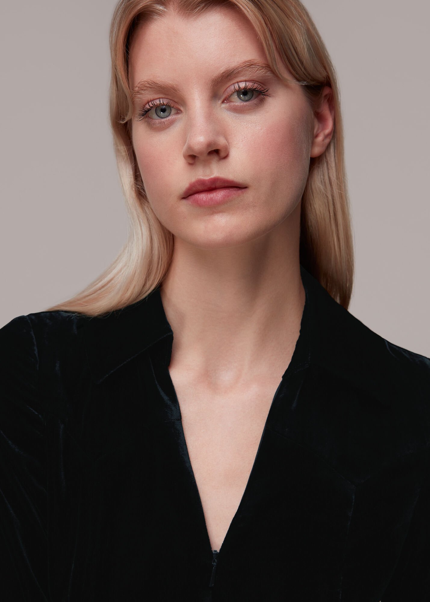 Whistles 2025 velvet jumpsuit