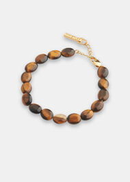 Tiger Eye Beaded Bracelet