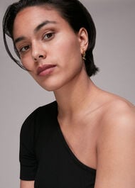 Seed Bead Bar Earring