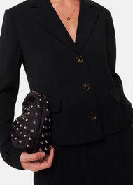 Tailored Short Crepe Blazer