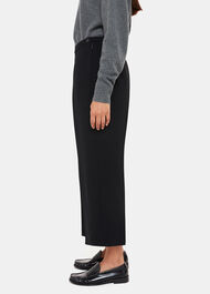 Wide Leg Cropped Trouser