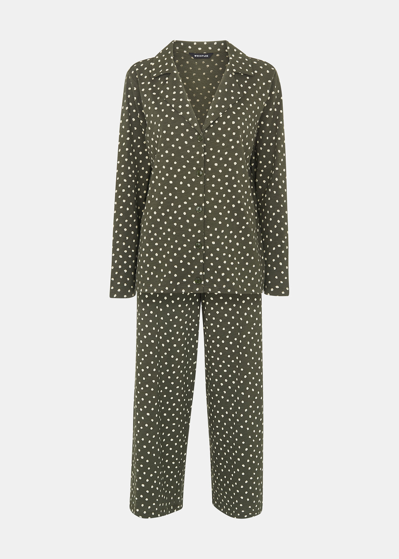 Irregular Spot Print Pyjamas