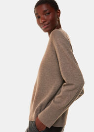 Cashmere V Neck Knit