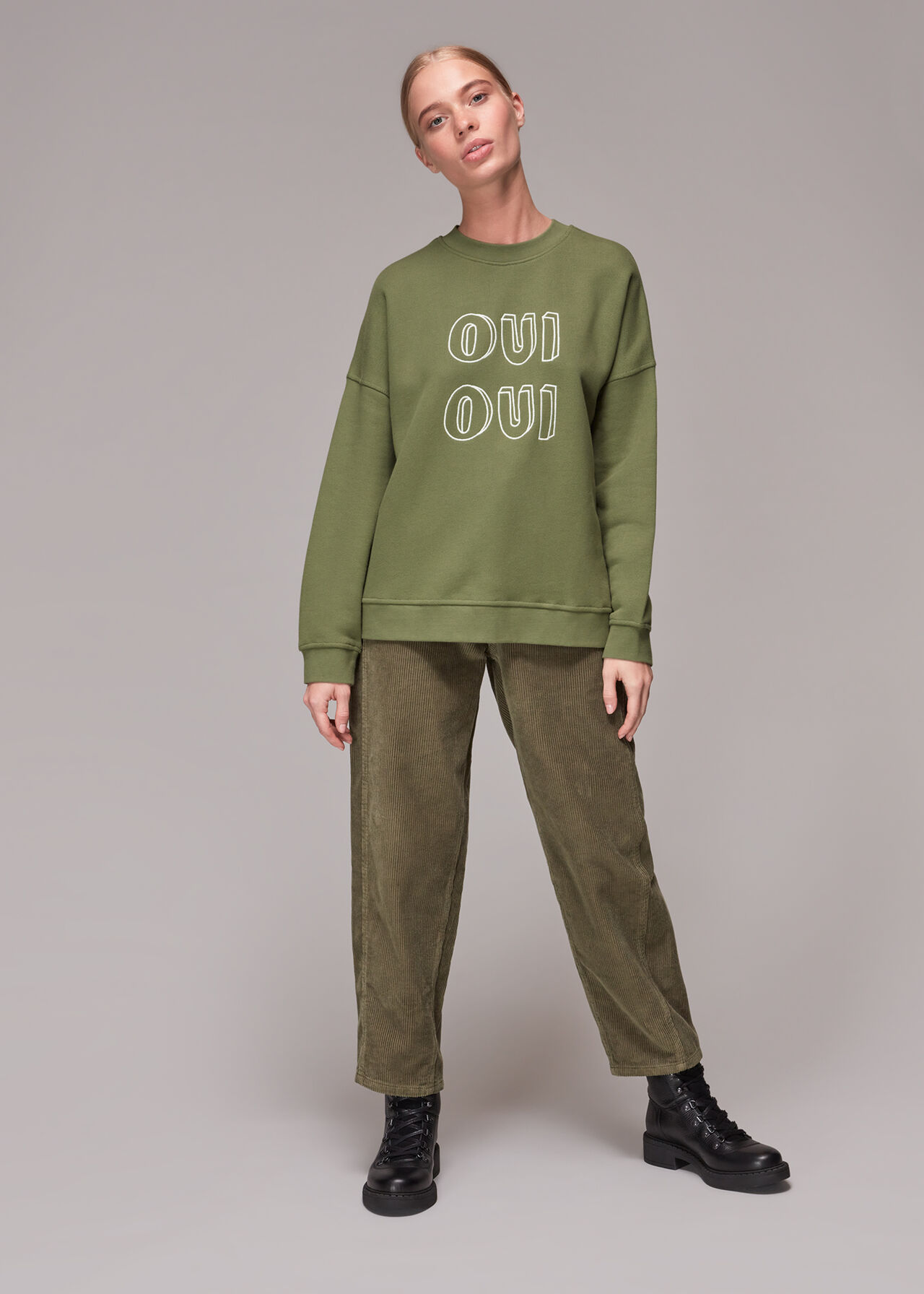 Oui Oui Logo Relaxed Sweat