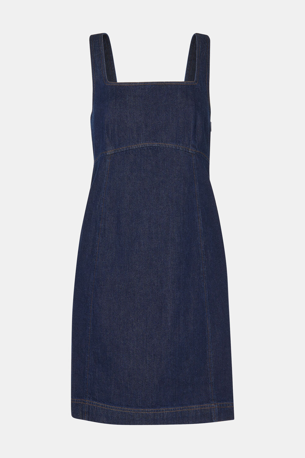 Denim Pinafore Dress