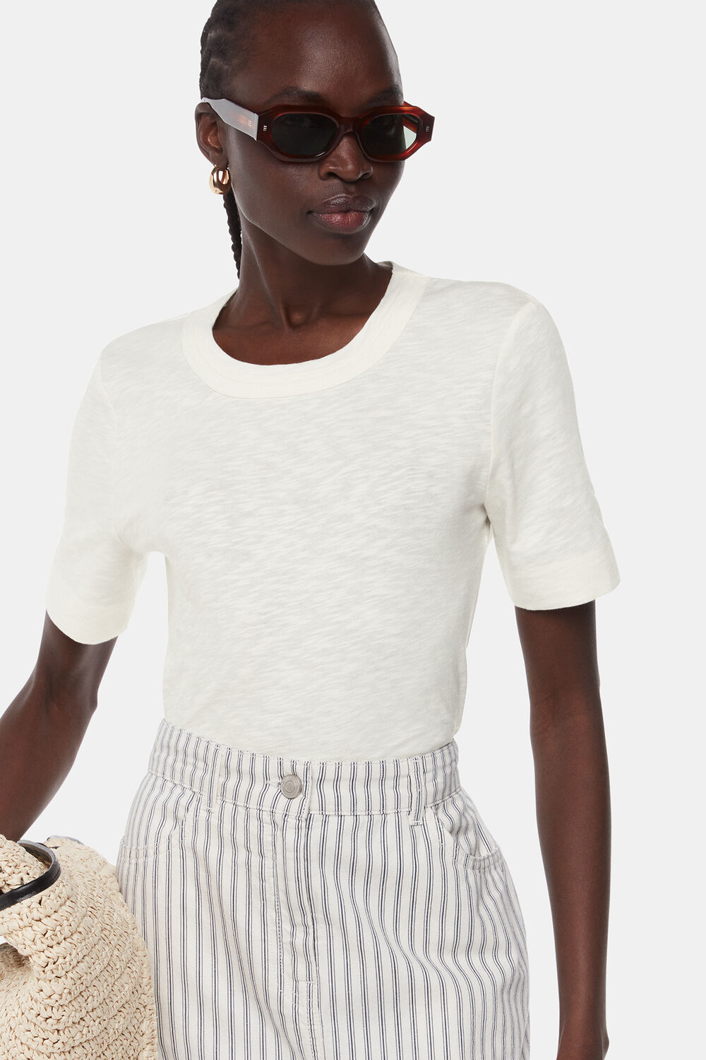 Rosa Double Trim T Shirt