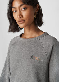 Sparkle Etoile Sweatshirt Grey Marl