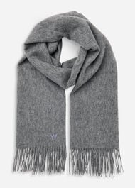 Fringed Blanket Scarf