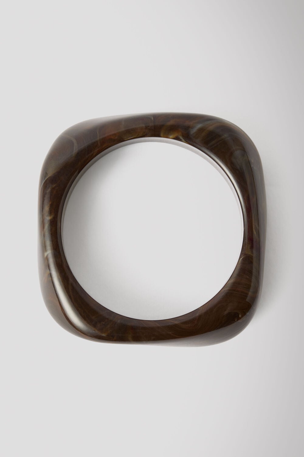 Irregular Chunky Resin Bangle