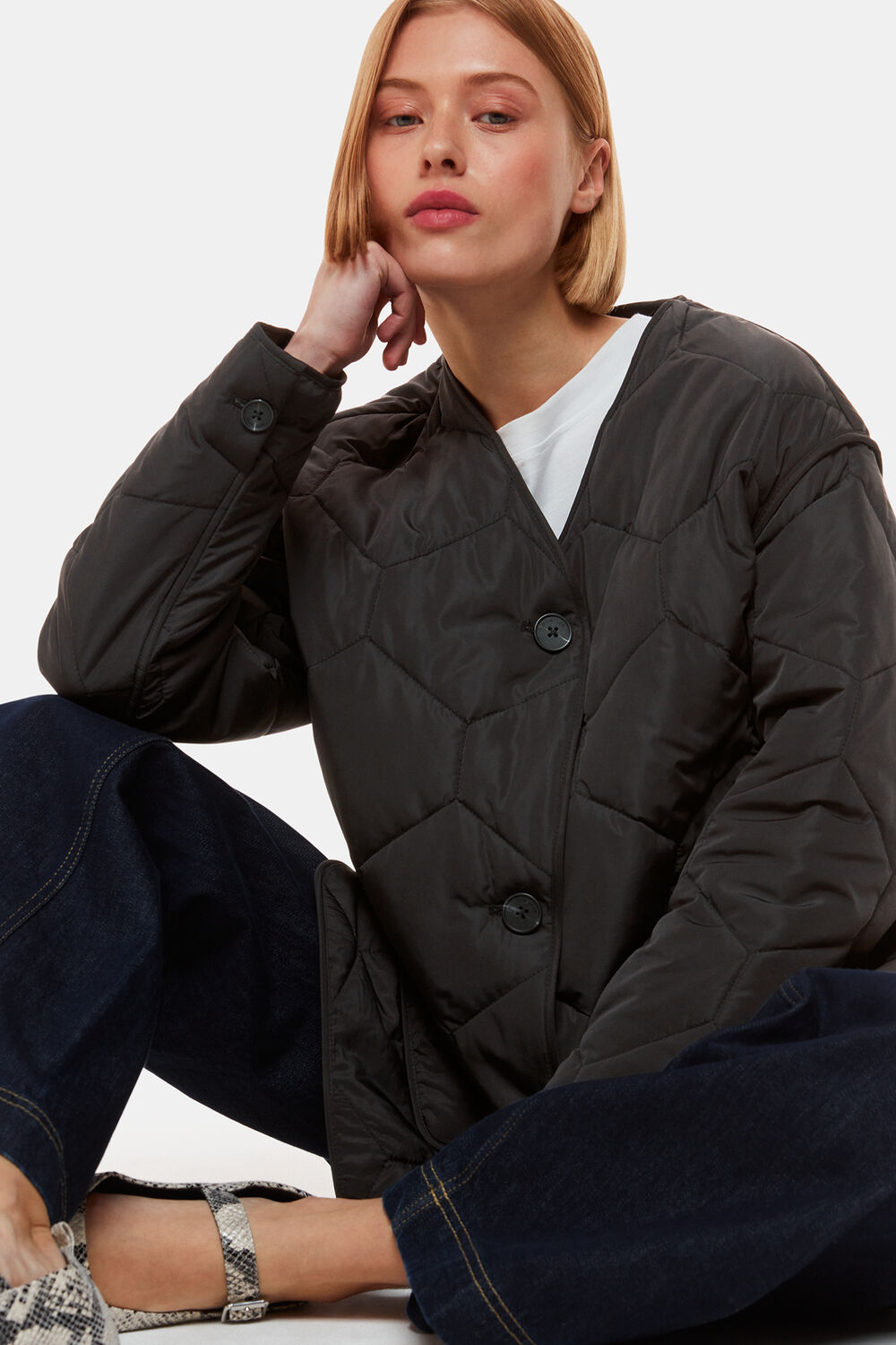 Rita Short Quilted Coat