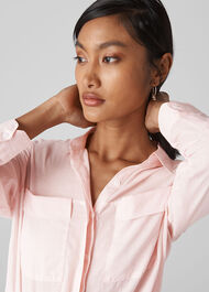 Mariana Voile Blouse Pale Pink