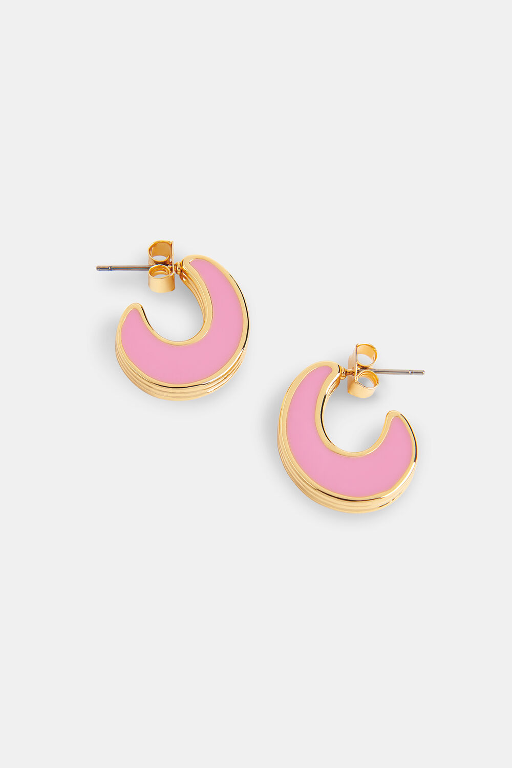 Double Enamel Earring
