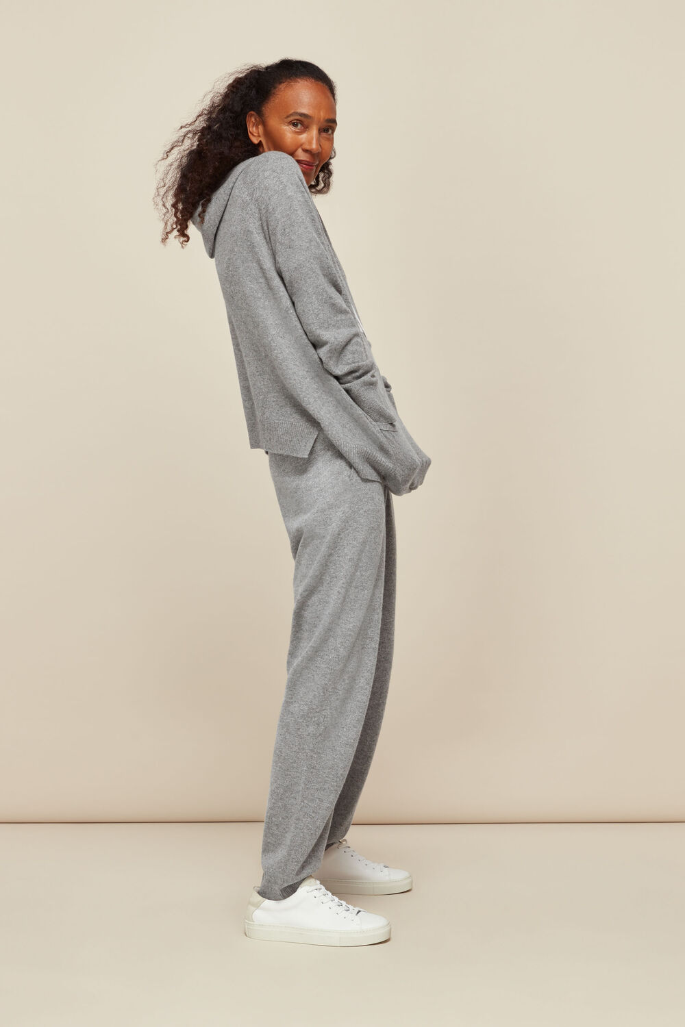 Cashmere Hooded Knit