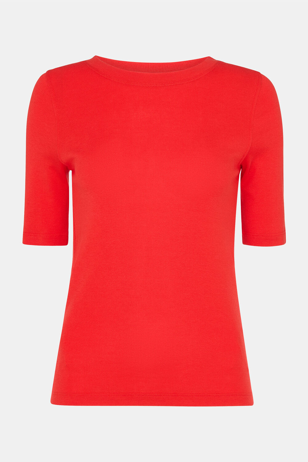 Slim Crew Neck Top