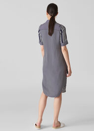Multi Stripe Dress Navy/Multi