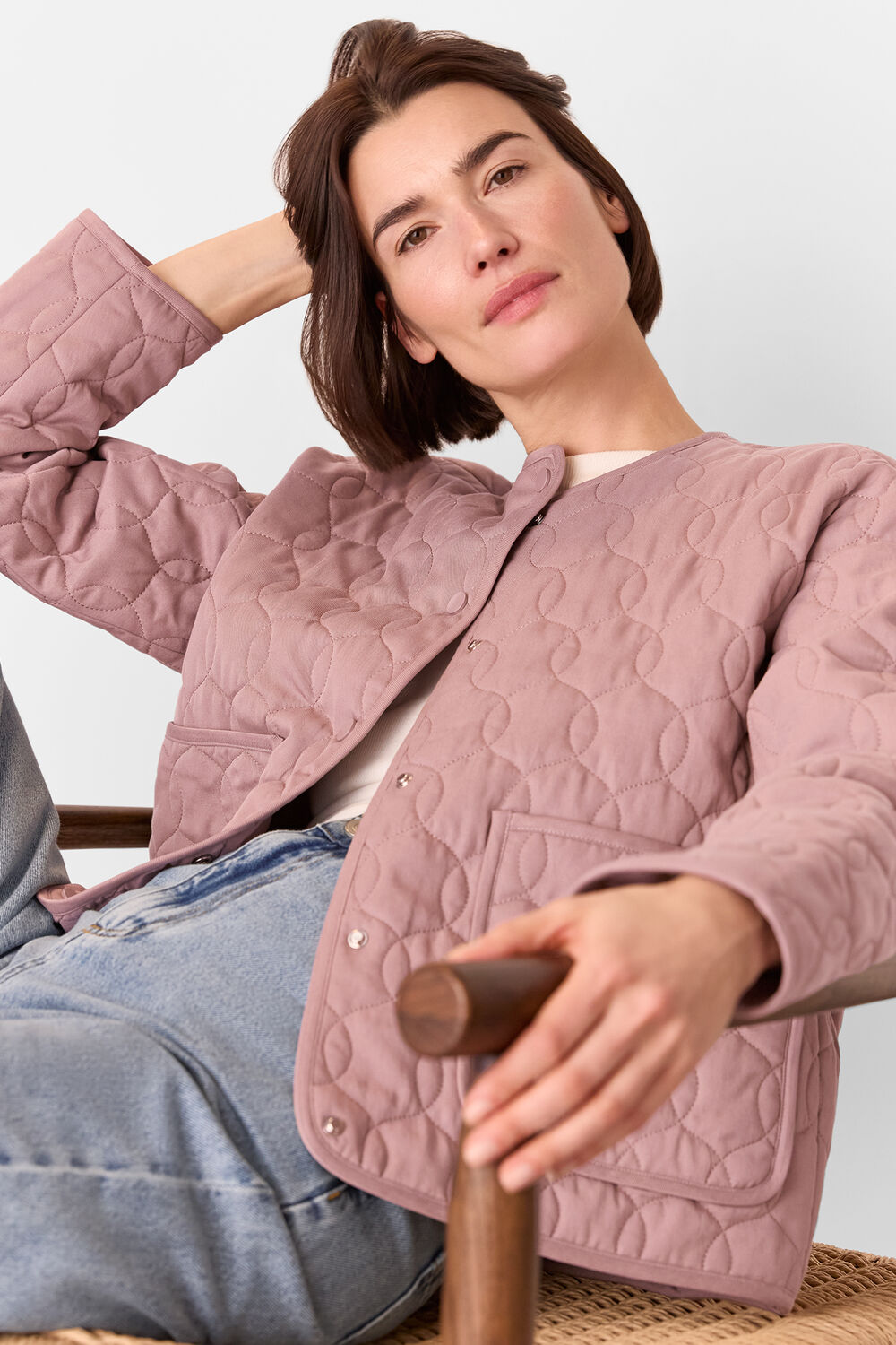 Maya Cotton Quilted Jacket