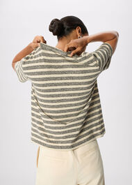 Stripe Linen T-Shirt