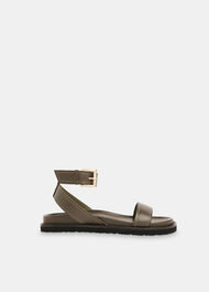 Ottie Contrast Stitch Sandal