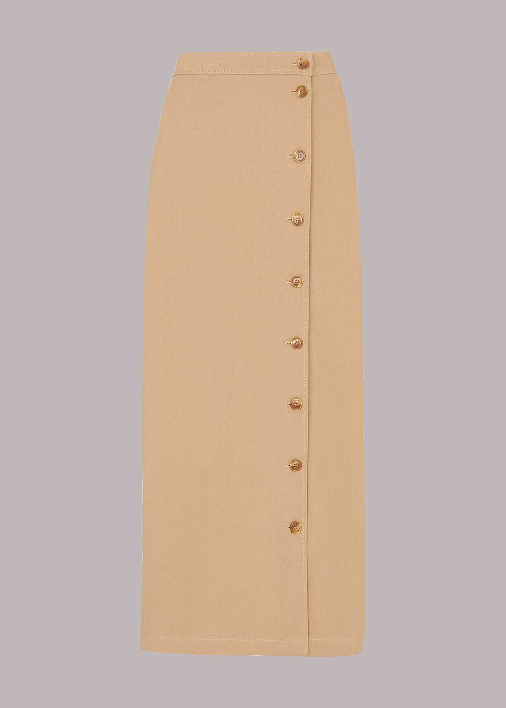 Kaia Button Front Skirt
