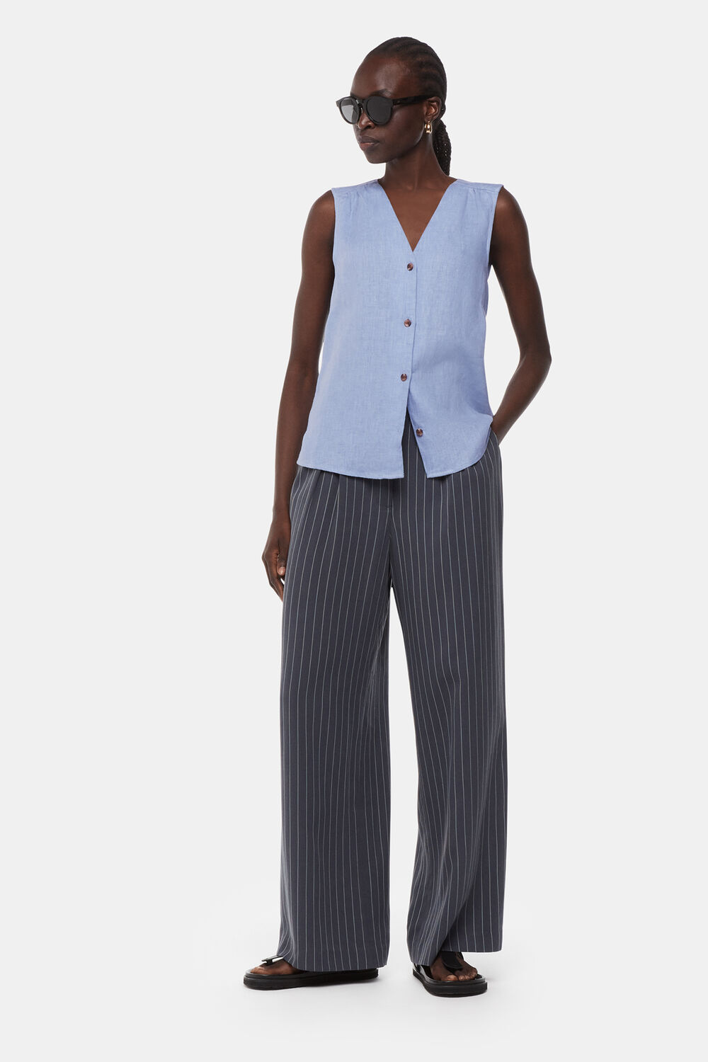 Linen Laura Tank