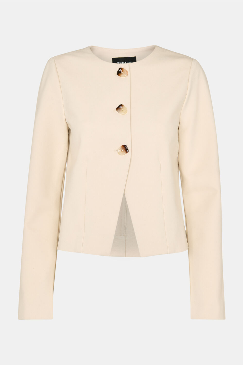 Petite Anne Ponte Button Jacket