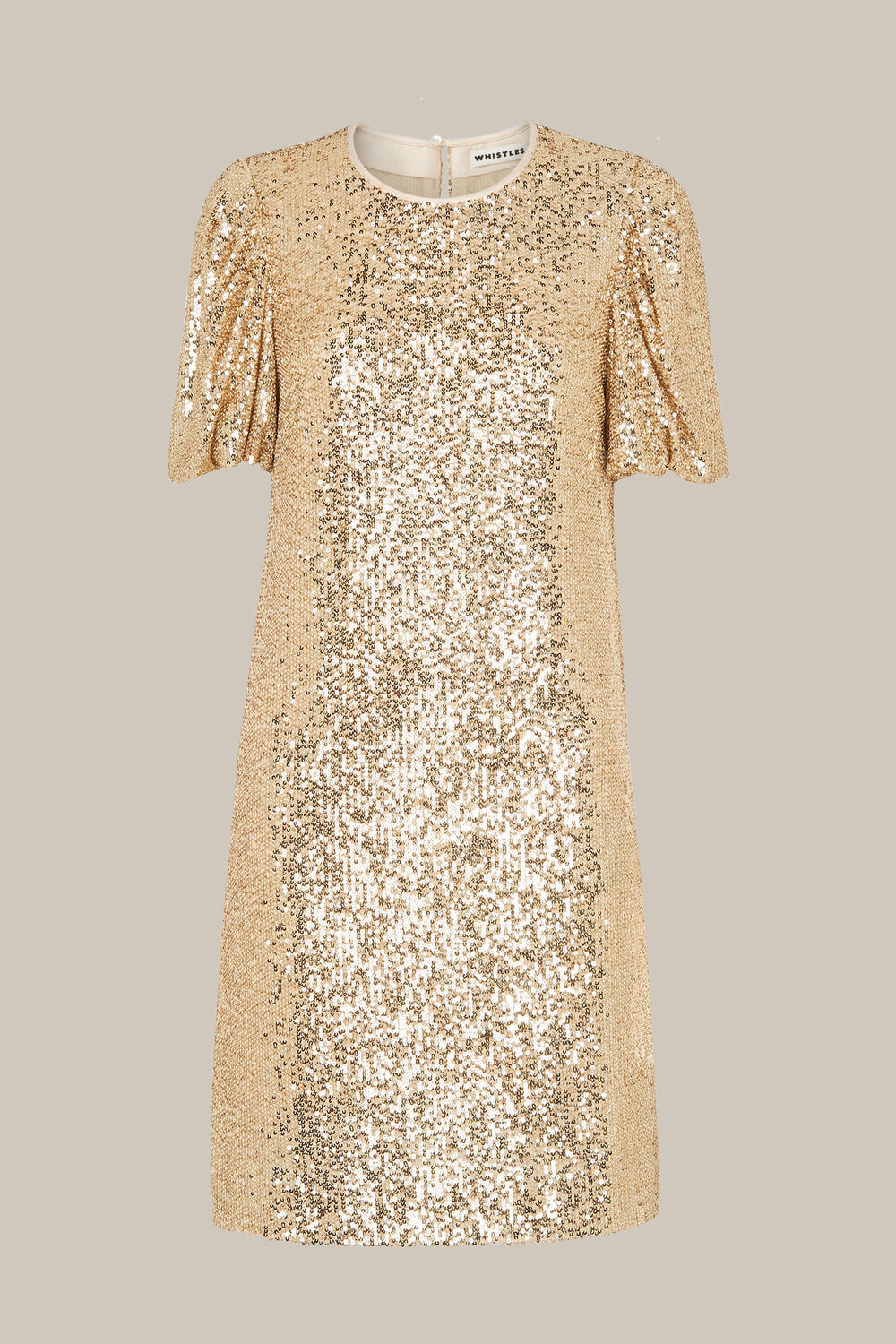 Sequin Shift Dress