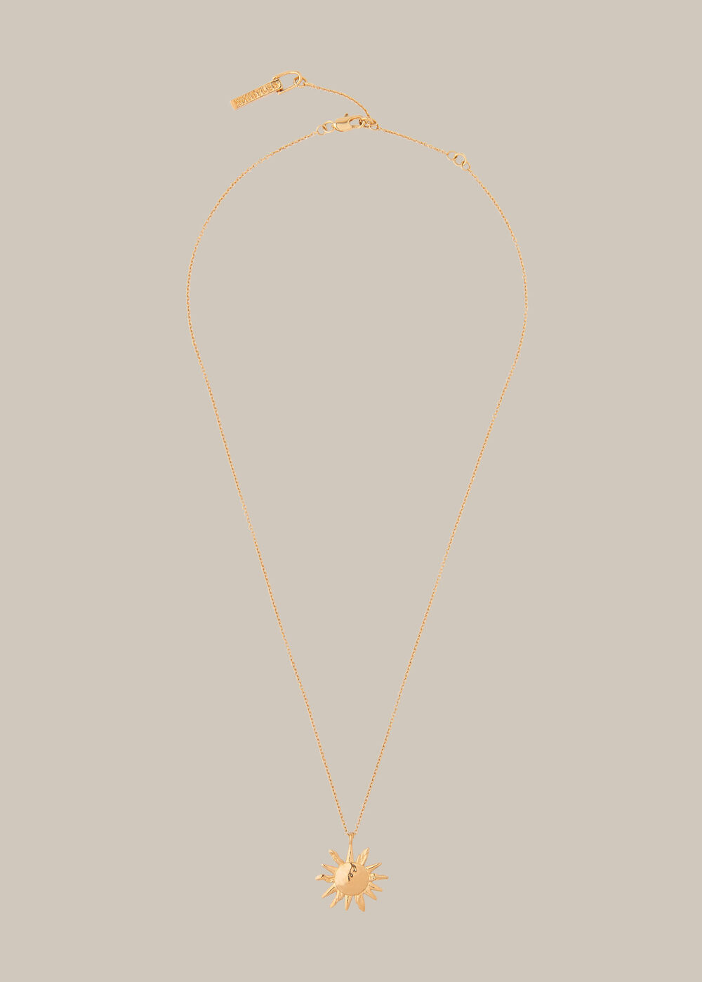 Sun Pendant Necklace