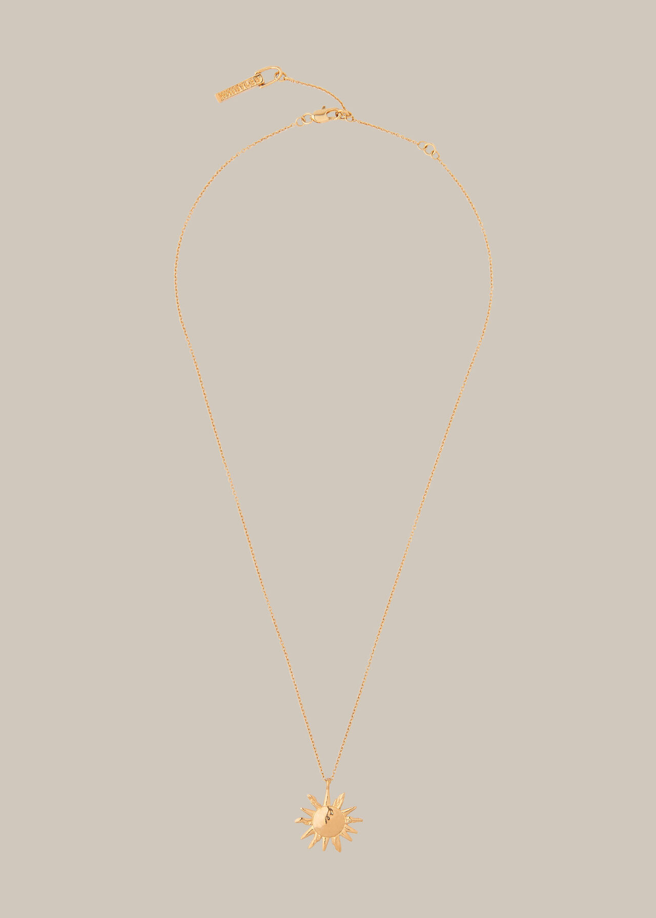 Sun Pendant Necklace