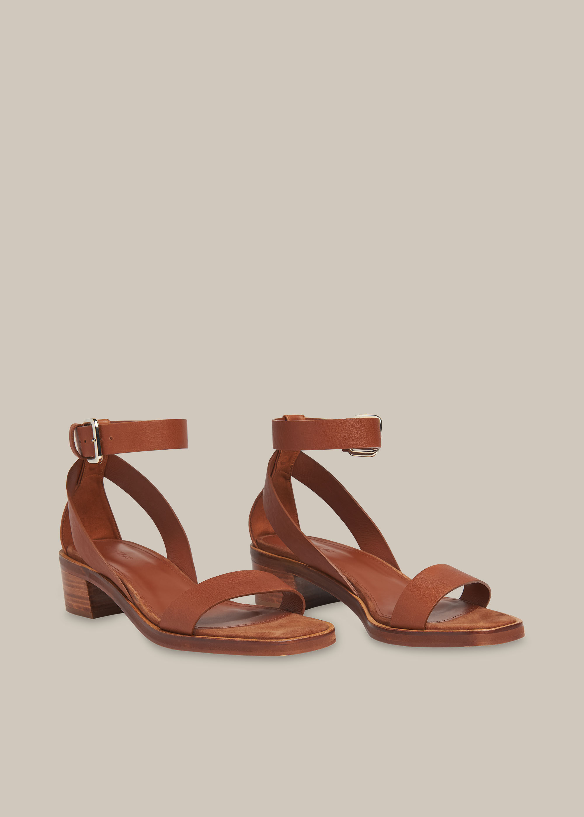 Mid heel on sale block sandals