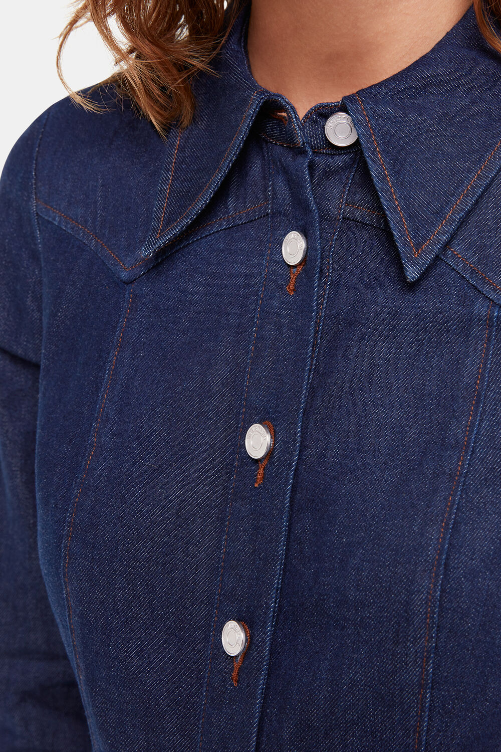Western Denim Jumpsuit