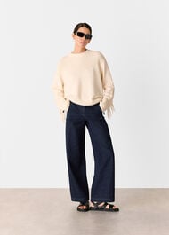 Sandy Western Denim Trouser