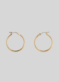 Classic Hoop Earring Gold/Multi