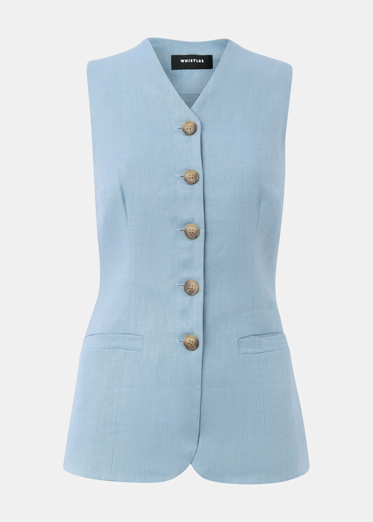 Molly Linen Waistcoat