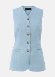 Molly Linen Waistcoat
