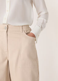 Casual Cotton Barrel Trouser
