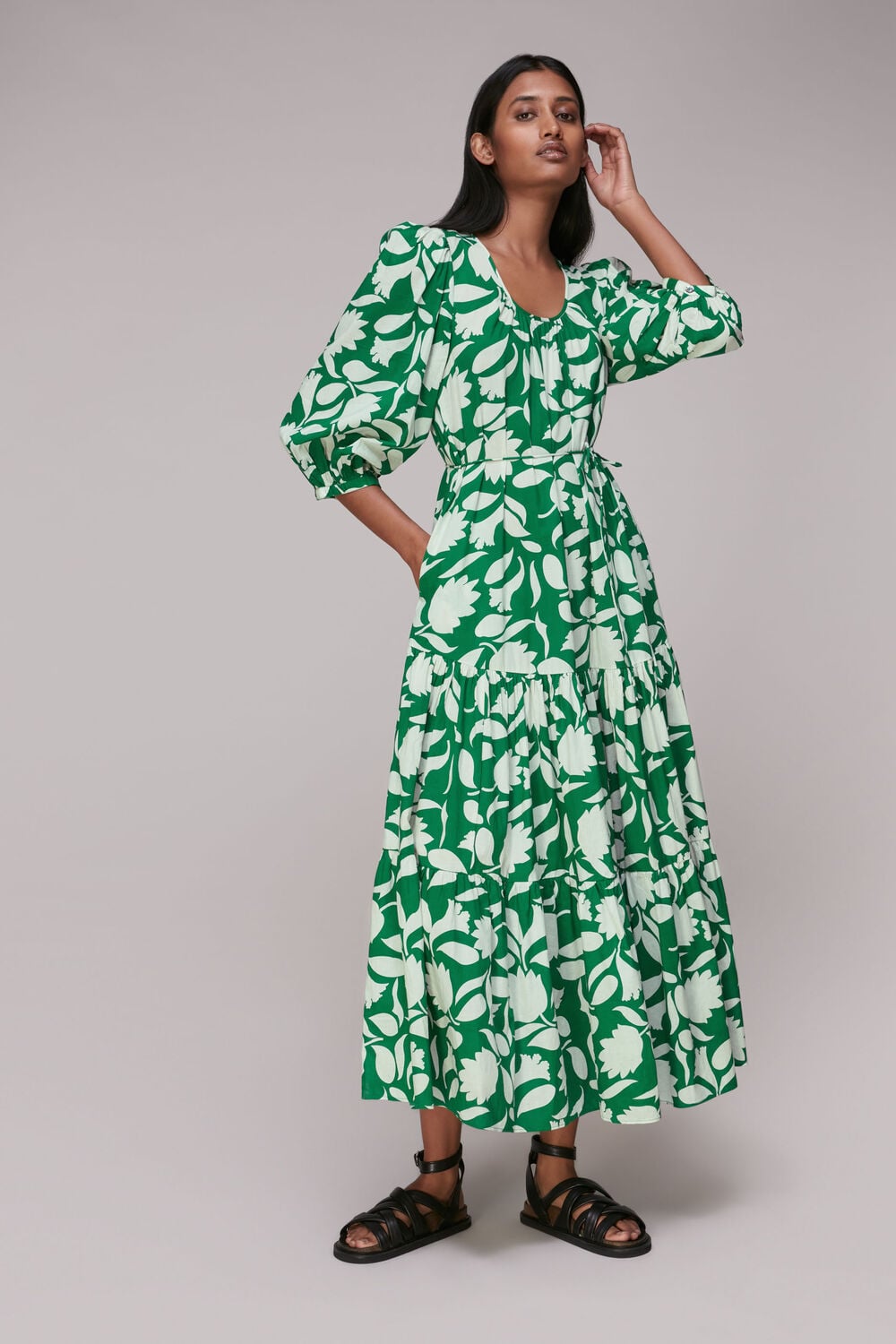 Marni Print Trapeze Dress