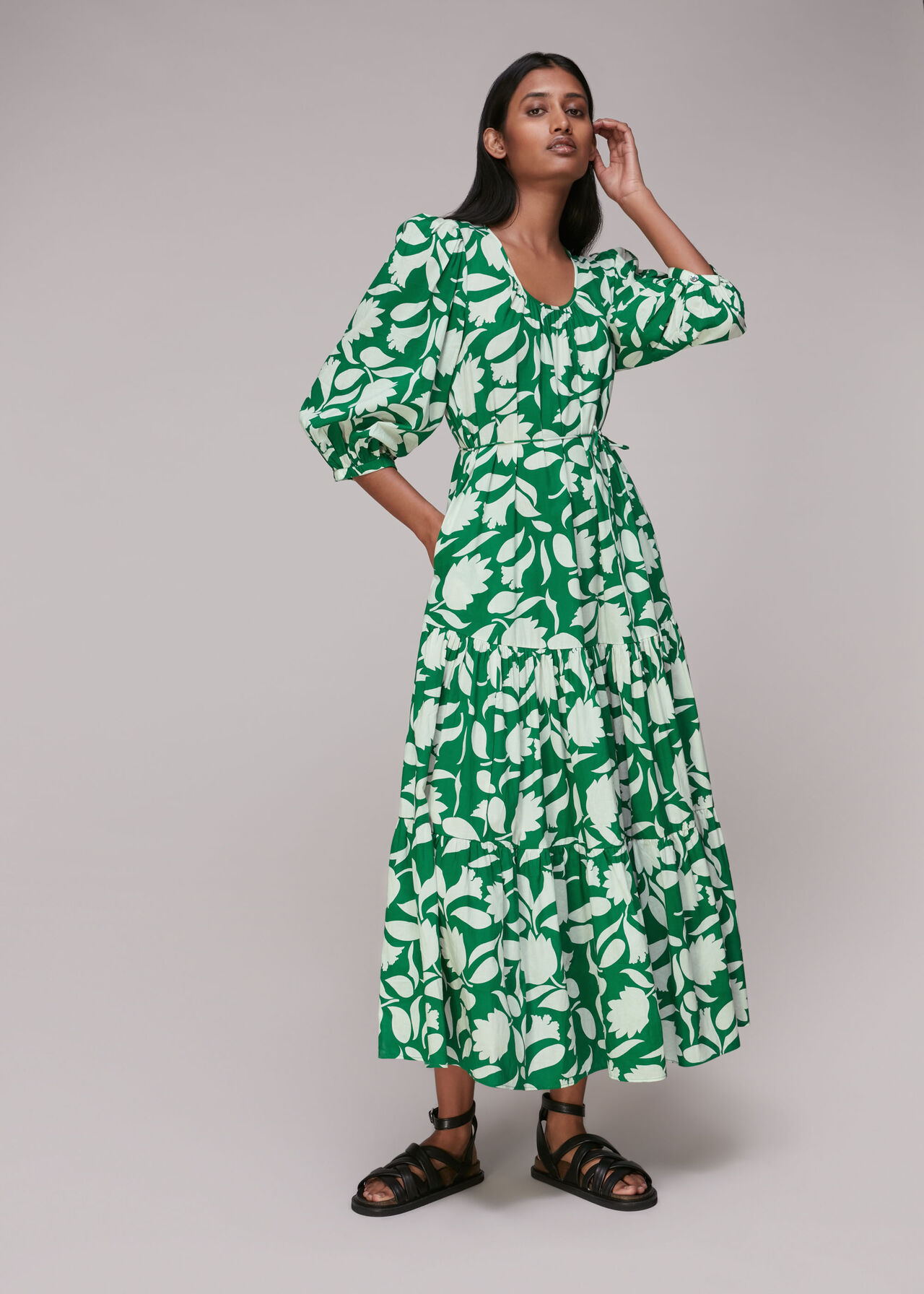 Marni Print Trapeze Dress