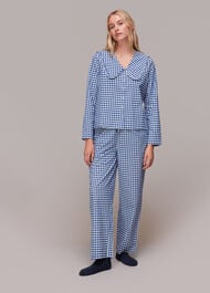 Gingham Collar Pyjamas