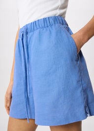 Linen Elasticated Short