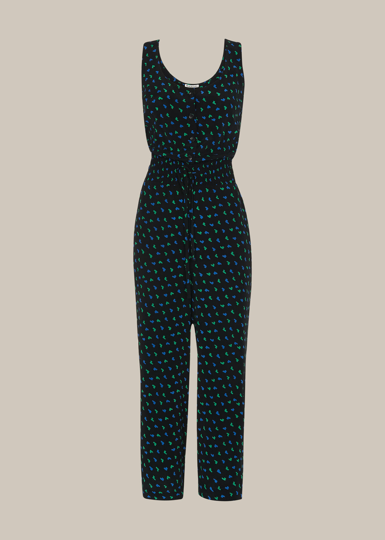 Ikat Heart Quinn Jumpsuit