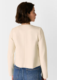Petite Anne Ponte Button Jacket