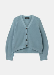 V Neck Cotton Cardigan