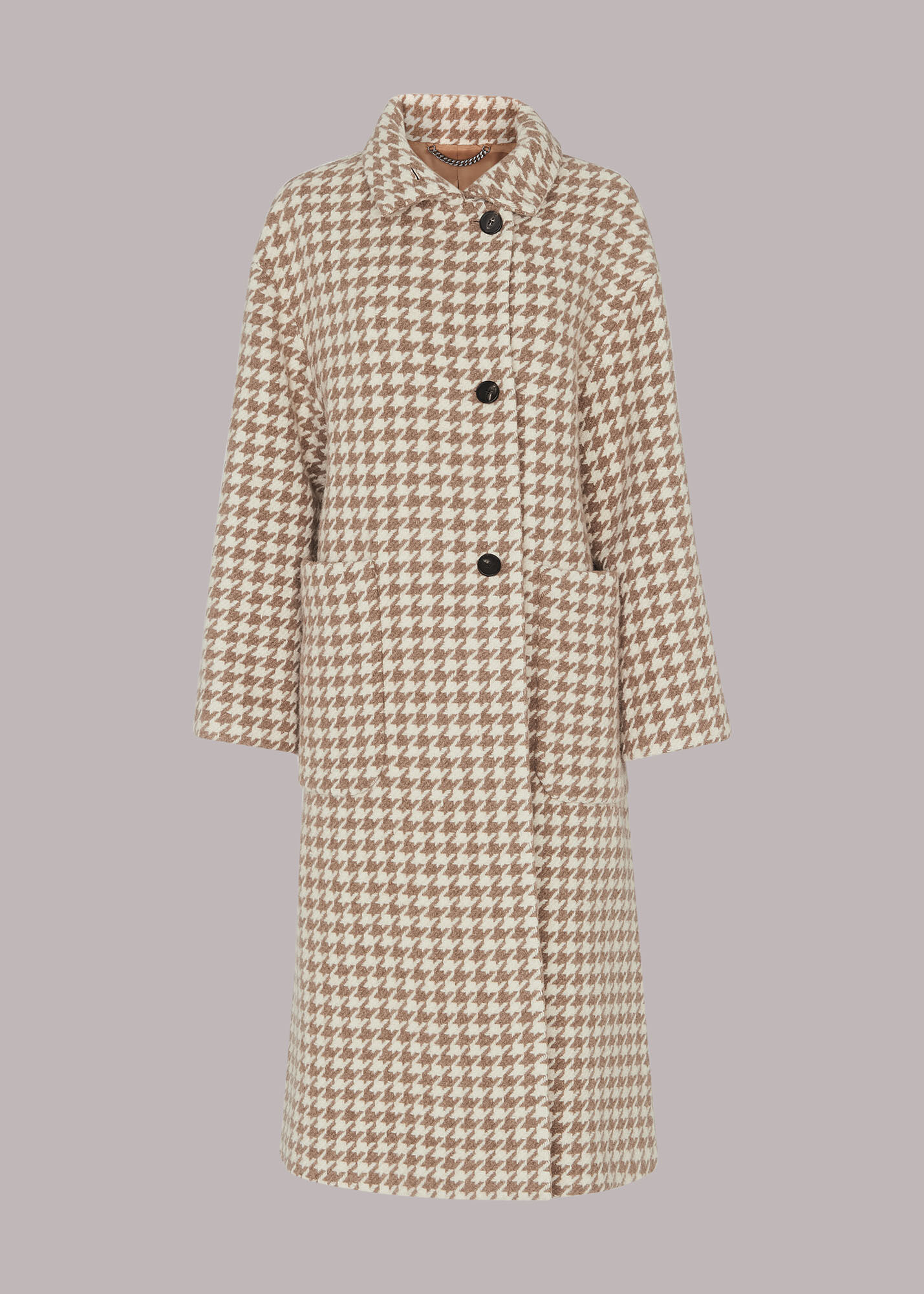 Whistles dogtooth coat Clearance