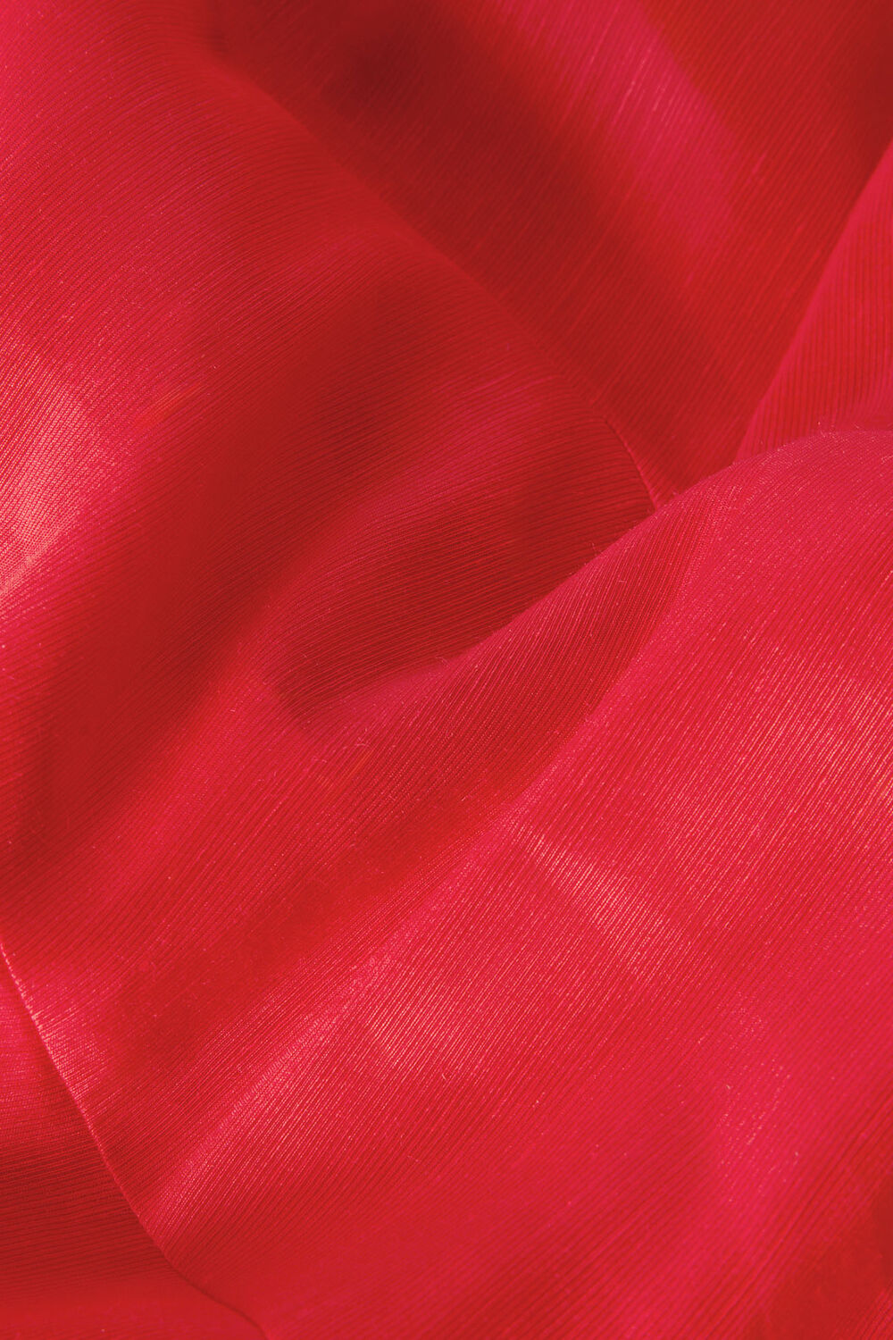 Red Silk Blend Occasion Maxi Dress