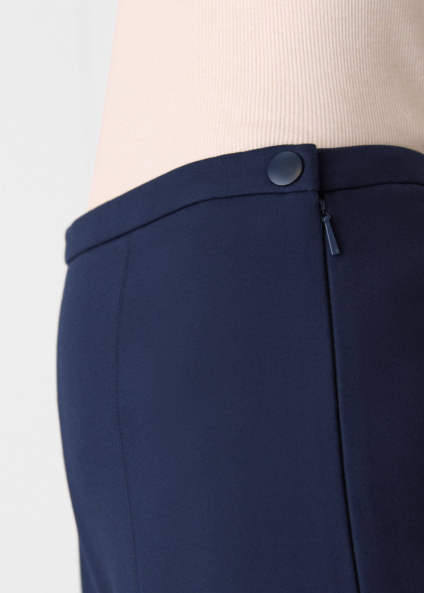 Navy Camilla Wide Leg Trouser 