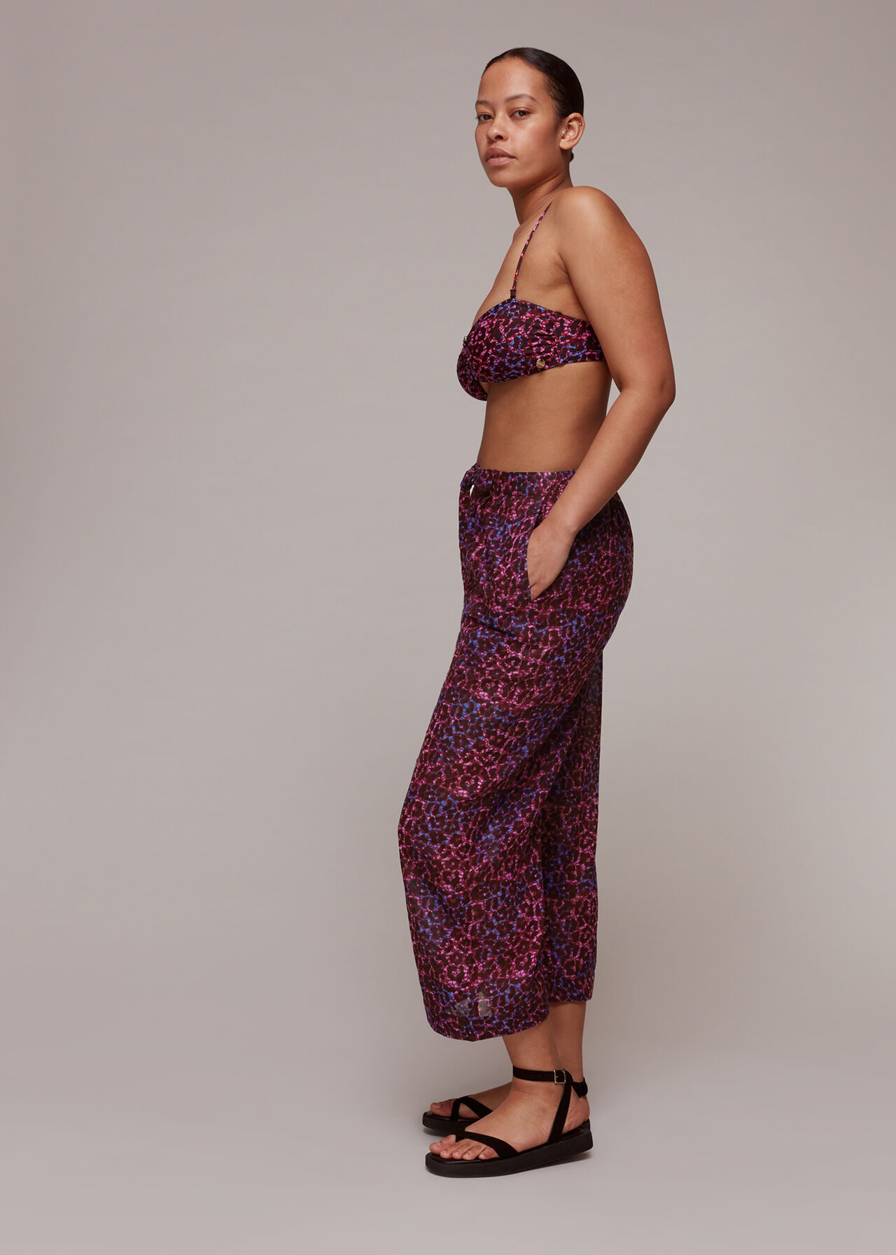 Layda Animal Beach Trouser