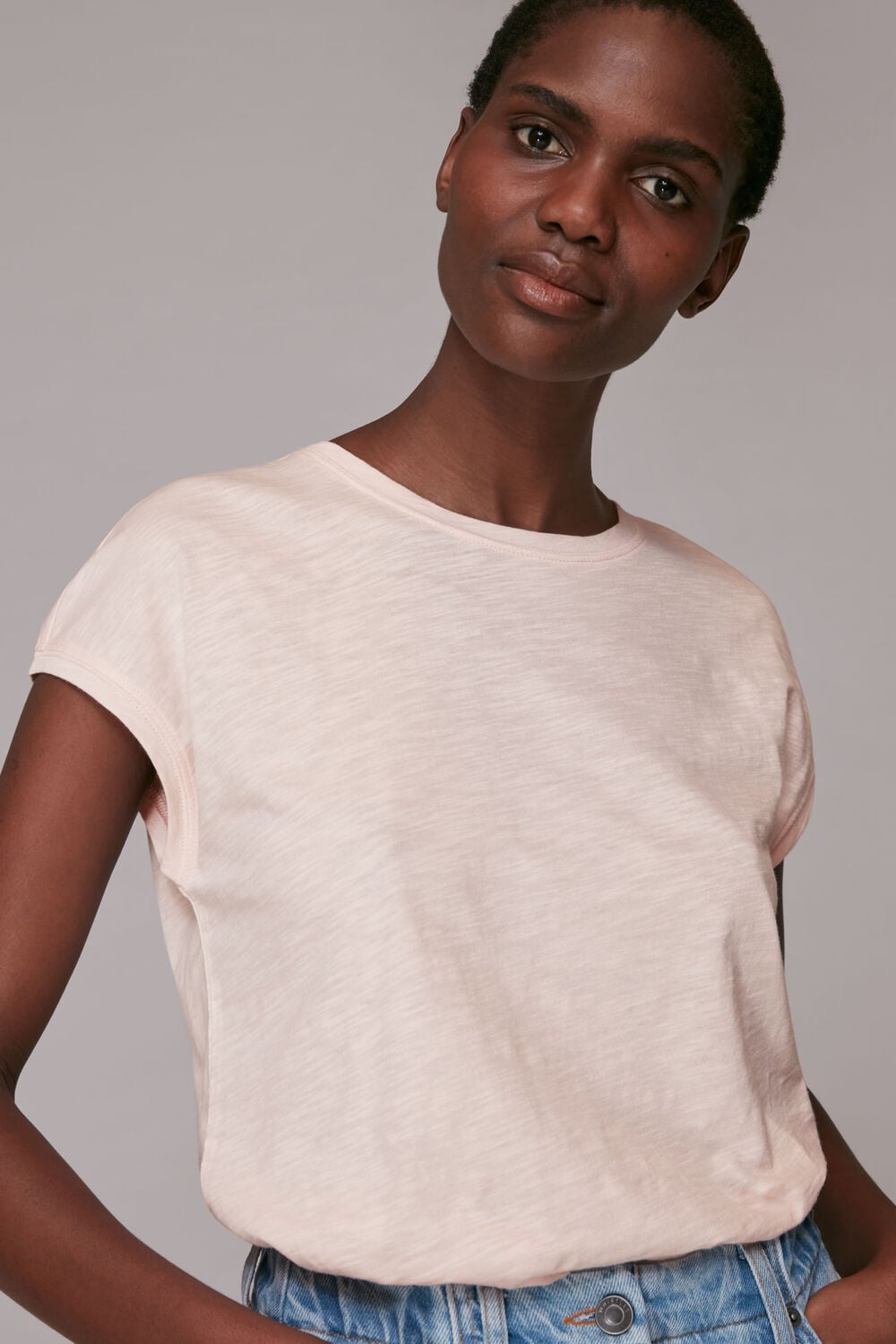 Minimal Cap sleeve Tee