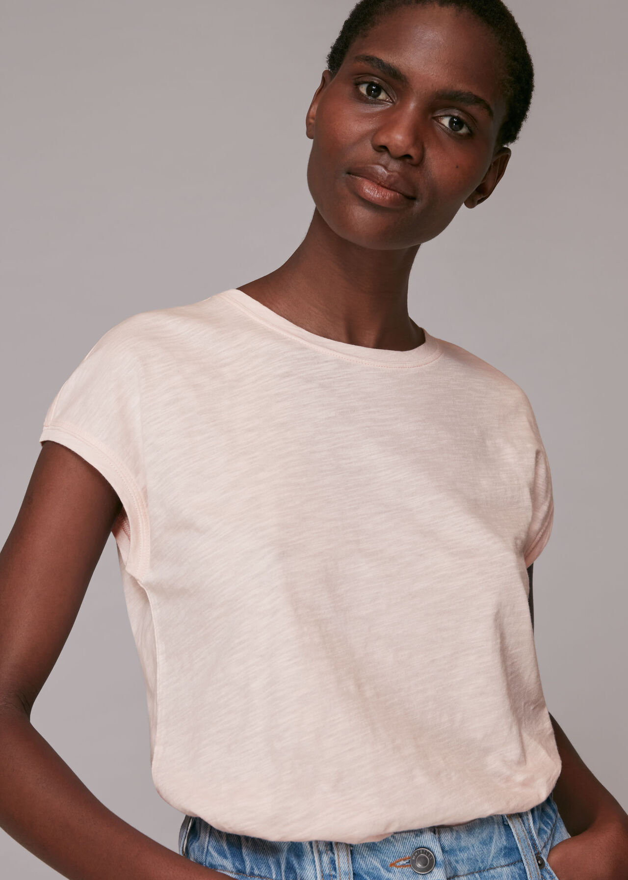 Minimal Cap sleeve Tee