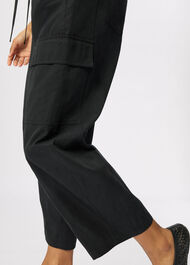 Utility Cotton Barrel Trouser