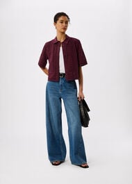 Broderie Cotton Shirt